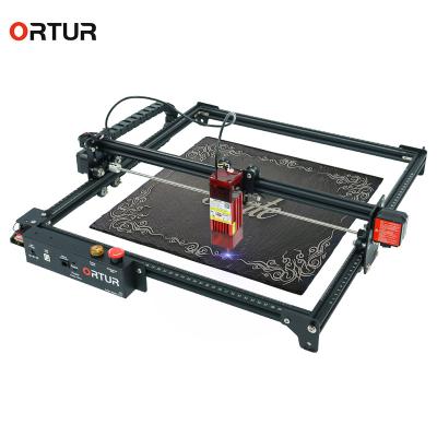 China Woodworking PRO Ortur Tools OLM2 DIY Laser Engraving Machine Metal Cutting Protective CNC Laser Engraver With Safety for sale