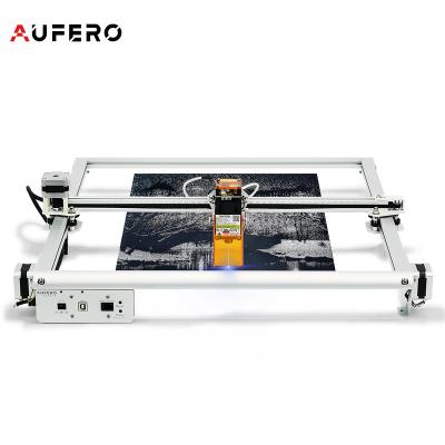 China 3D Aufero Max Compressed Fixed-focus Laser 2 Spot Eye Protection Wood Laser 10,0000mm/min 0.08mm Engraving Cutting Machine for sale