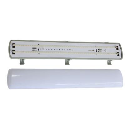 China Warehouse (factory) emergency 18w led batten triproof light fixture for sale