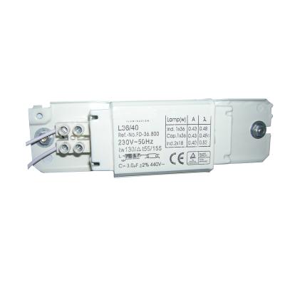 China 20w 40w 58w magnetic magnetic ballast for fluorescent lamp for sale