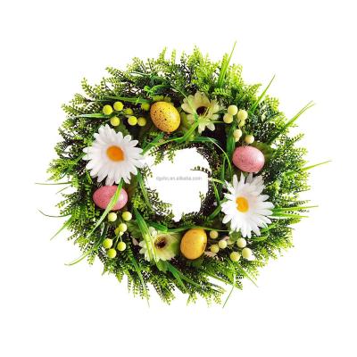 China 2022 Hot Sale 20Inch Amazon Festival Decoration Artificial Flower Garland Easter Braid Decorative Flower Garlands for sale