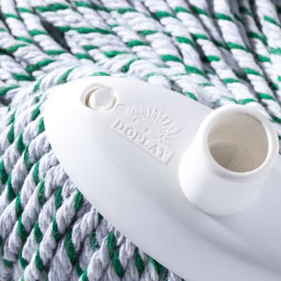 China Best Selling Viable Microfiber Twist Face Round Floor Cotton Cotton Rope Cleaning Broad Head Wipe Wholesale High Quality Industrial Floor Mop for sale