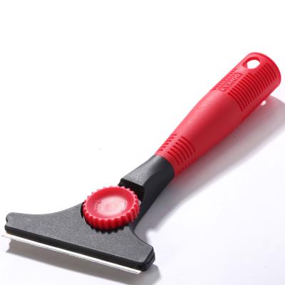 China Best Selling Hand Held Plastic Handle Window & Floor Scraper Window Cleaning Scraper For Home Use for sale