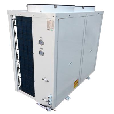 China Heat pump commercial air to water heating outdoor water air cooling 46kw 12ph hot water monoblock heat pump for sale