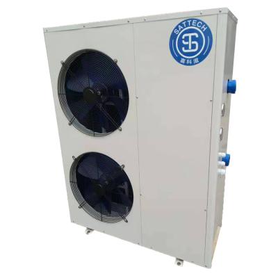 China Outdoor air source swimming pool pool heat pump 7PH 28kw water heater bath swimming pool heat pump for sale