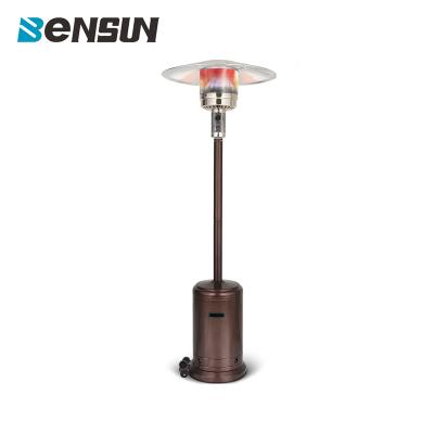 China Outdoor Graden Gas Heaters Patio Heater With Portable Wheels for sale