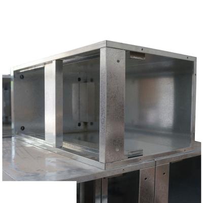 China Custom Industry Powder Coating Black Sheet Metal Box Making Metal Case for sale