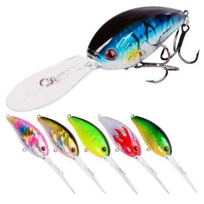 China OEM11cm 18.5g Isca Artificial Hard Bait Crank Peche 3d Plastic Eye Lure Floating Plastic Lures Swimbait Fishing Crankbaits for sale