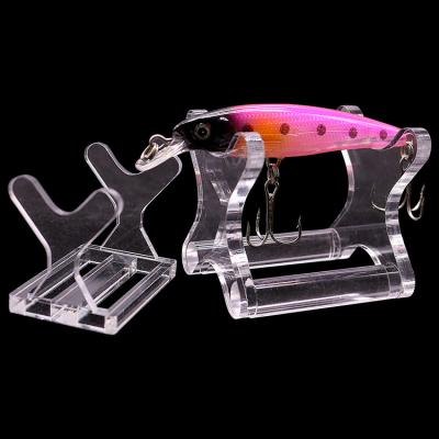 China One-stop Service Fishing Lure Appearance Rack For Shop Acrylic Bait Lure Deep Jerkbait Swim Wobblers Crankbait Show Shelf Display for sale