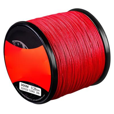 China 300m High Strength Roving Fishing Line Main Line Strong Braided Fishing Camouflage Pe Line 4 Strands Pe Peche Fil De Peche 0.12-0.55mm for sale