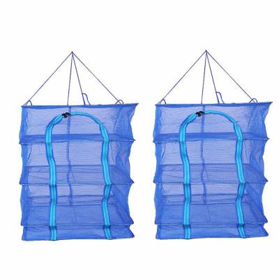 China Super Strength 3-5 Layers Fish Hooking Fishing Net China Folding Cast Net Durable Drying Rack for sale