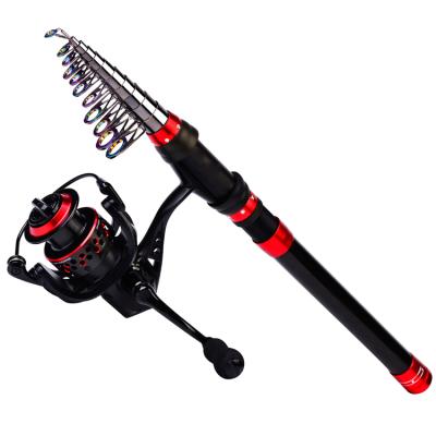 China Wholesale Carbon Fiber 1.8m-3.6m Carbon Fiber 1.8m-3.6m Fishing Rod Pole Telescopic Fishing Tackle for sale