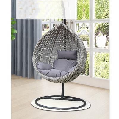 China Outdoor eco-friendly rattan outdoor hot sales pe patio chair swing hanging chair global for sale