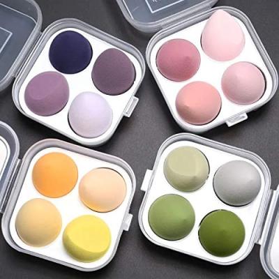 China Wholesale High Quality Latex Beauty Blenders Makeup Applicator Blender Egg Free Carton For Concealer And Powder Foundation for sale