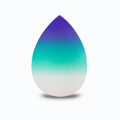 China Makeup Tools Wholesale 2021 Latex Free Multi Color Beauty Cosmetic Egg Aurora Makeup Sponge for sale