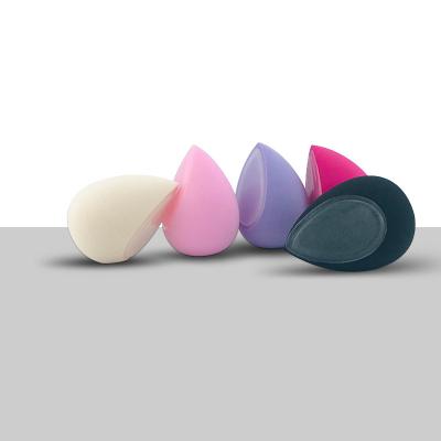 China SN-10 Double Use Transparent Washable Water Cosmetic Maker Drop Shape Silicone Makeup Sponge for sale