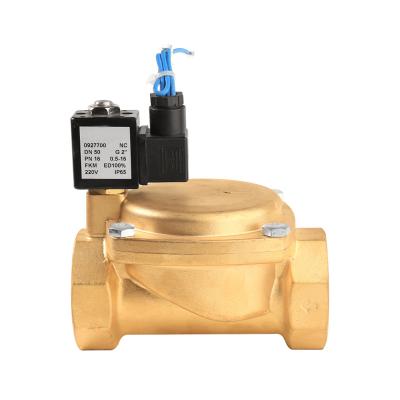 China 0927700 2/2 General High Pressure Brass Solenoid Valve DC 24v 0927 AC 220v Big Way Flow Water Solenoid Valve 0955 Series for sale