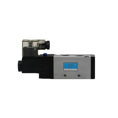 China General Way 4V310-10 5/2 Single Coil G3/8 Coil Air Control Pneumatic Solenoid Valve Gas Electric Magnetic Valves DC12V 24V 110V 220V for sale