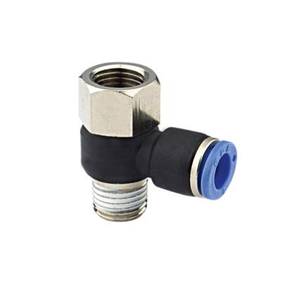 China Nylon (PA) PHF Series Male Thread Plastic One Touch Air Hose Connector Pneumatic Hose Fitting for sale