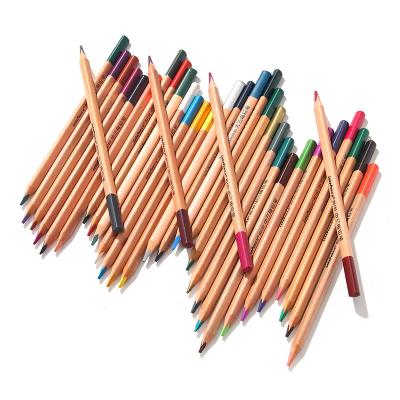 China Student Drawing Pencil Sets Customized Logo 7 Inch 36 Colors Nature Wooden Pencil Set Color Good Quality Bulk Pencil For Kids Painting for sale