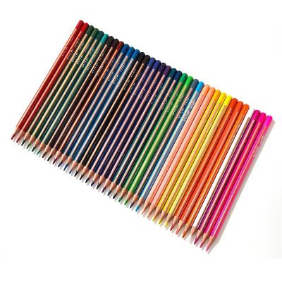 China Business\School Logo 36 Custom Colors Professional Artists\Office Drawing Colored Wooden Pencils for sale