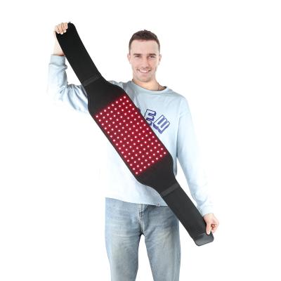 China Physiotherapy Treatments Kinreen Red Black Belt and Therapy Red Light Infrared Joins Pain Relief Therapy Red Light Wrap for sale