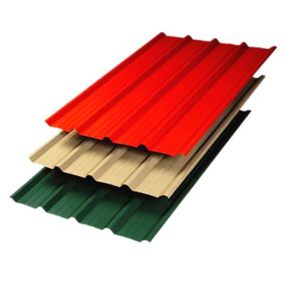 China Roof Sheet Hot Sales PPGI / GI Corrugated Steel Sheets / Metal Sheet Roofing Colors For Home Application for sale