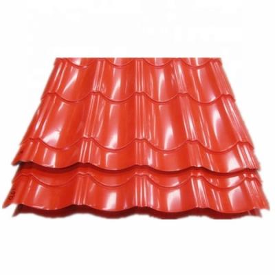 China China Supplier 28 Gauge Color Galvalume Metal Iron Coated Flat Roofing Material Prepainted Aluzinc Corrugated Steel Roofing Sheets for sale