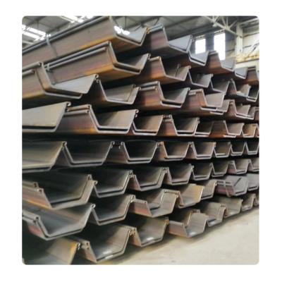 China High Quality China U Type Hot Rolled Steel Pile Steel Sheet Building Construction Pile for sale