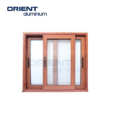 China Folding Screen Powder Coated White Frame Aluminum Folding Casement Window for sale