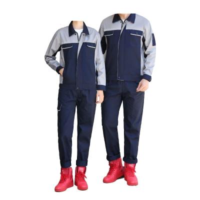 China High Quality Customized Workwear Suit Wholesale Polyester Sanitatioin Worker Safety Uniform Suit for sale