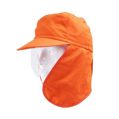 China Character Cotton Working Outdoor Garbageman Work Hat With Earmuff for sale