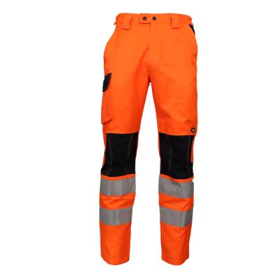 China High Quality Breathable High Visibility Poly-cotton Fabric Twill Safety Reflective Workwear Customized Reflective Pants for sale