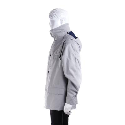 China Customized 300D Oxford Man Work Winter Anti-Static Jacket For Power Plant for sale