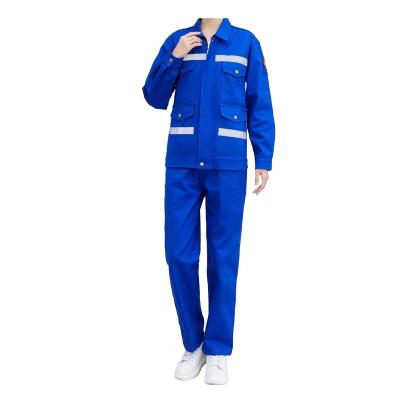 China High Quality FR Suit EN11612 Clothing Workwear Fire Resistant Suit Poly-cotton Safety FR Suit for sale