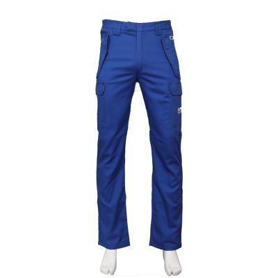 China Customized High Quality Poly-cotton Anti-oil Fire Proof Self-protective Acid Resistant Work Pants for sale