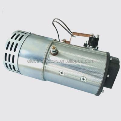 China Automotive Industry Competitive Price High Torque Model HR-15024 Hydraulic Oil Water Pump Motor 24V Volt 3kw 4.5kw for sale