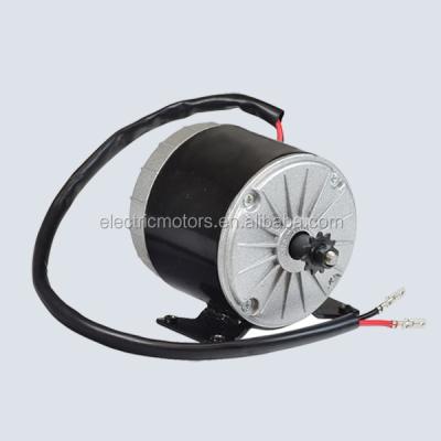 China Totally Enclosed Permanent Magnet Electric Scooter Brush DC Motor 24V P.M. Brush DC Motor for sale