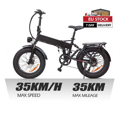 China Aluminum Alloy ELEVO Electric Dirt Bike 20Inches Fat Tire E-Bike 48V 500W Adults Bicicleta Electrica Folding Electric Bicycle for sale