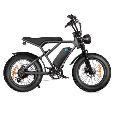 China Aluminum Alloy In Stock 48V 500W Motor Electric Bicycle Stealth Bomber Electric Bike Electric Bike Motorcycles Electric Fat Tire Bike for sale