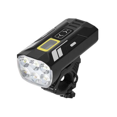 China Bicycle Light Perfect Wholesale LED Bike Lights 10000mAh 2000Lm USB Rechargeable Bicycle Light Waterproof Night Cycling Headlights for sale