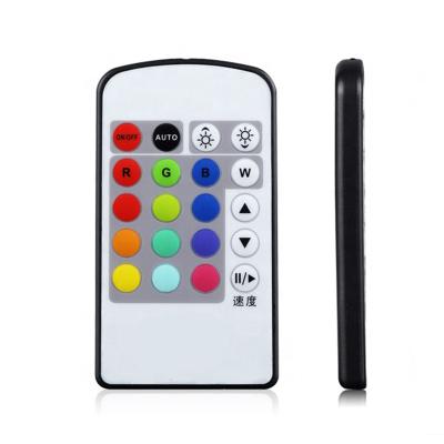 China Matte Ultrathin Infrared Remote Control Colored Remote Control Led Keys RGB Environmental Protection Light/TV/DVD/AVD/STB/PROJECTOR ETC. High-end mini 21 for sale