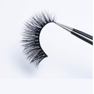 China Cheapest Price Real Mink Strip Eyelashes Handmade From Long Natural Factory for sale