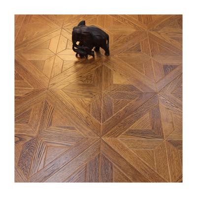 China American Red Oak Art Parquet Wood Flooring Elegant Anti-water for sale