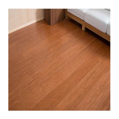 China Santos Mahogany 15mm Grain Santos Mahogany 15mm Waterproof Anti-slip Wear Resistant Wood Solid Bamboo Flooring for sale