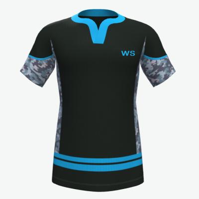 China High Quality Custom Antibacterial Top Selling Cheap Rugby Wear Rugby Jersey for sale