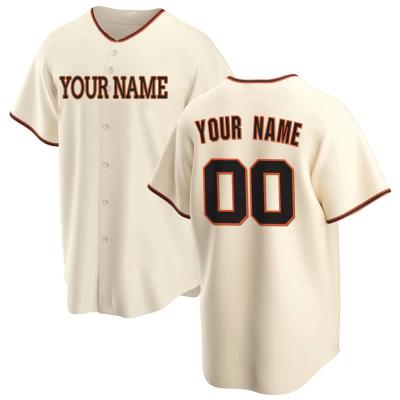 China Custom Blank Baseball T-Shirt Antibacterial Team Jerseys for sale