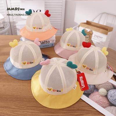 China Softly 2021 New Hot Sale Children's Bucket Hat Anti-UV Baby Breath Bucket Hats Sunshade Children For Boys And Girls for sale