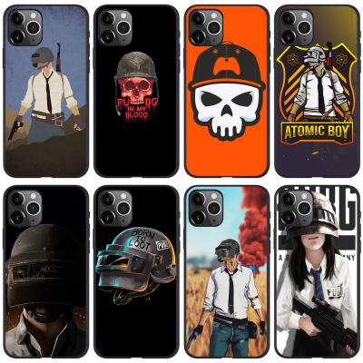 China Eco-friendly Phone Case For Iphone 12pro 11 PUBG Gaming Sofe TPU Phone Case Max Shockproof Mobile Phone Cover for sale