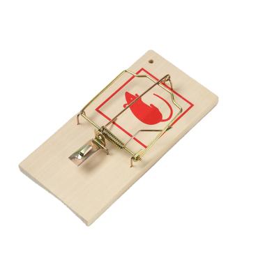 China Garden Use Easy Mouse Trap Disposable Wooden Reusable Mouse Trap Hook Rat Control Pests for sale